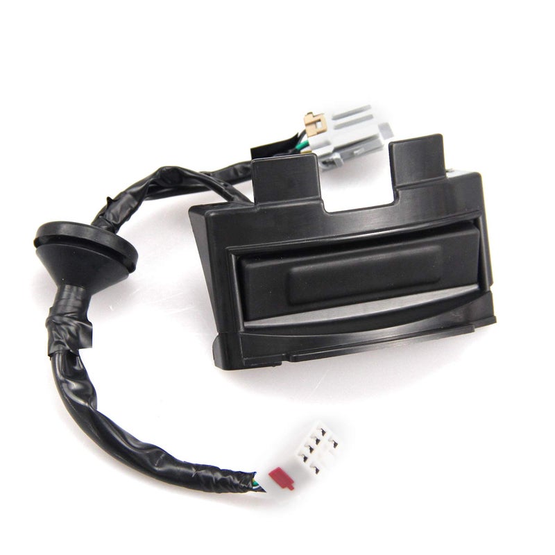 FEXON Hatch Button Trunk Latch 81260-2V010 Compatible with Hyundai Veloster 1.6L 2012 2013 2014 2015 2016 2017 Rear Hatch Release Switch Buttons Outside HDL Lock Assembly-T Lid with Camera - Image 2